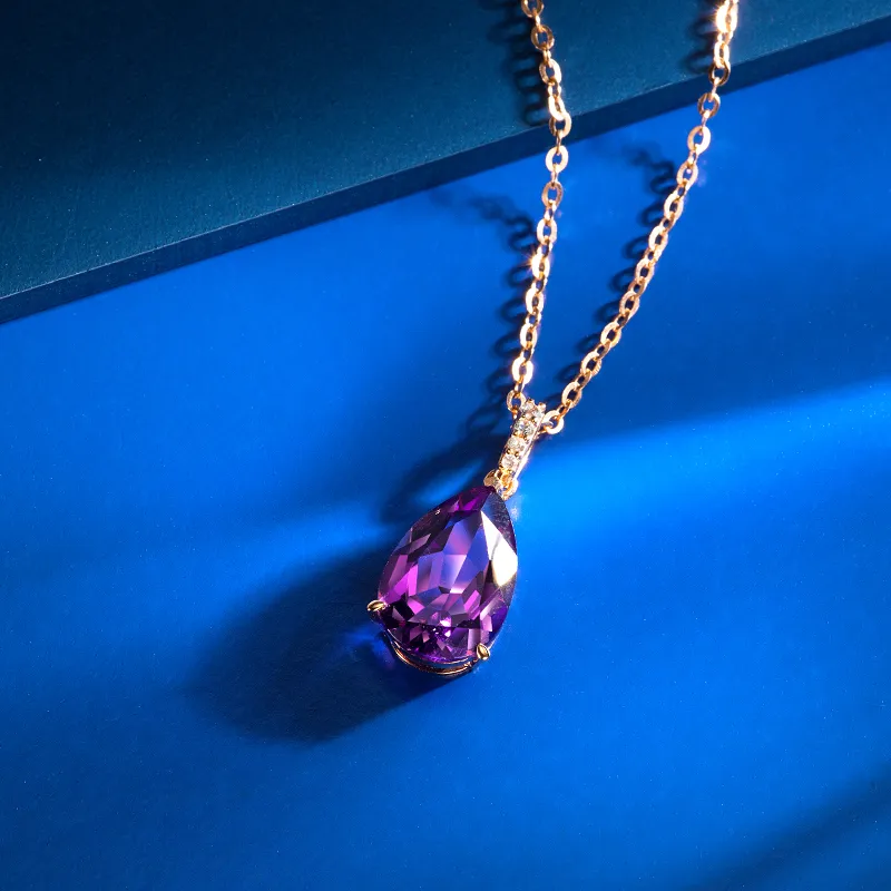 Rarebeauty Crystal Jade Necklaces Women's-2