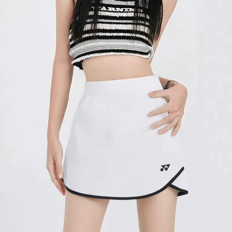 YONEX Training Series Casual Short Skirts Women's White-1