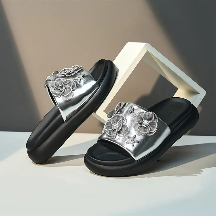HR PU Polyurethane Abrasion Resistant Slide Slippers Women's-6