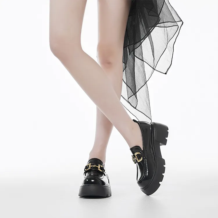 HR Casual Single Shoes Women's Black-2