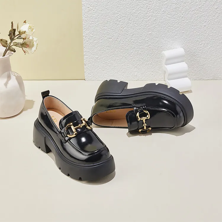 HR Casual Single Shoes Women's Black-1