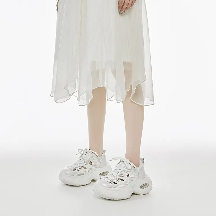 HR Low Top Chunky Sneakers Women's-4