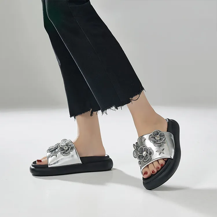 HR PU Polyurethane Abrasion Resistant Slide Slippers Women's-9