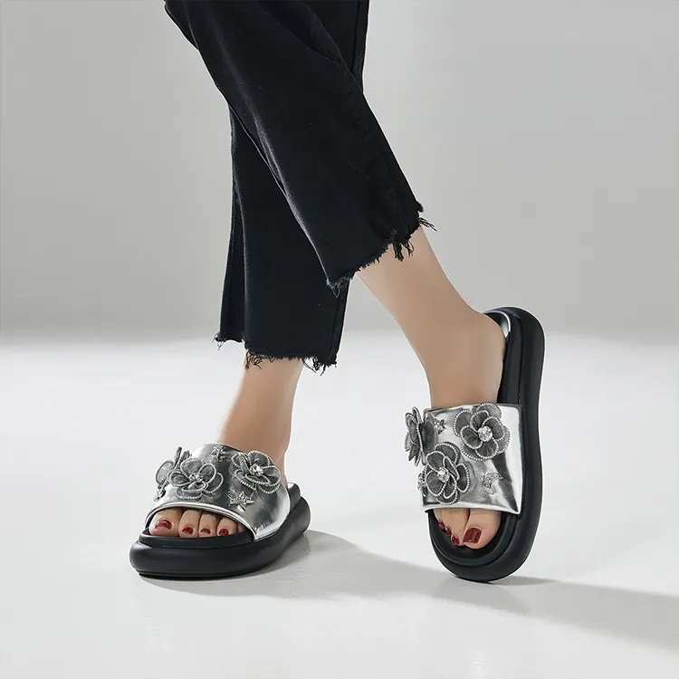 HR PU Polyurethane Abrasion Resistant Slide Slippers Women's-7