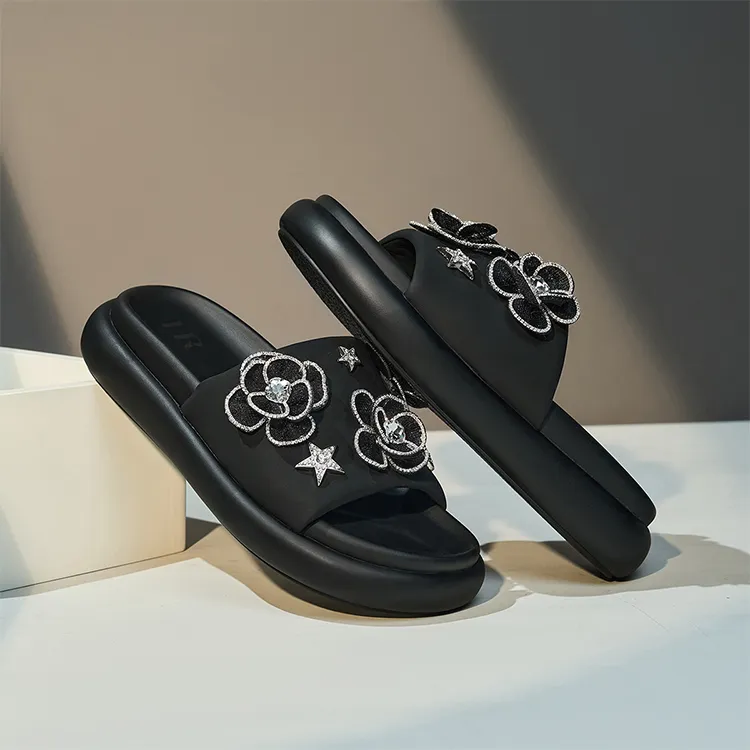 HR PU Polyurethane Abrasion Resistant Slide Slippers Women's-1