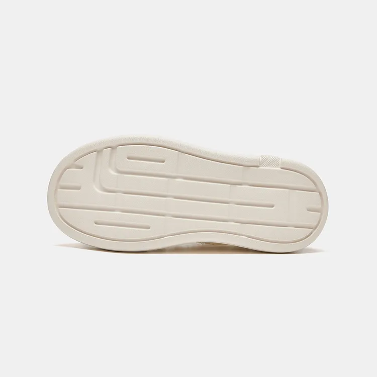 HR Low Top Skateboard Shoes Women's Beige Silver-4