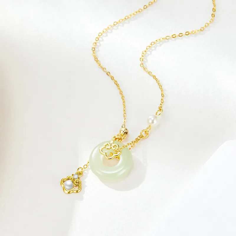 SOFTDORA Chalcedony Necklaces Women's-4