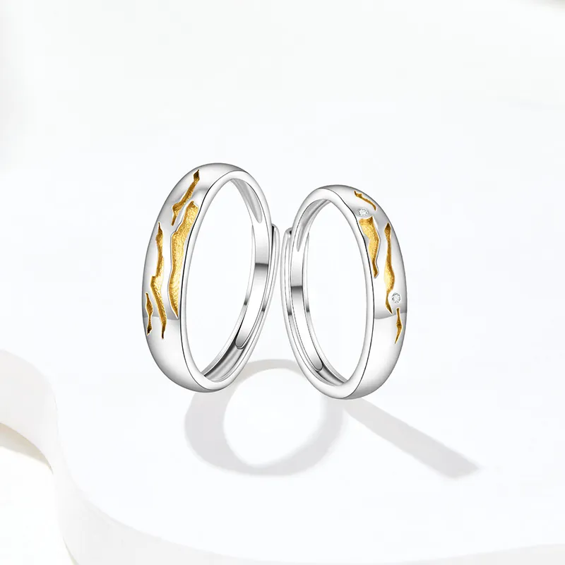 SOFTDORA S999 Fine Silver Rings Unisex-2