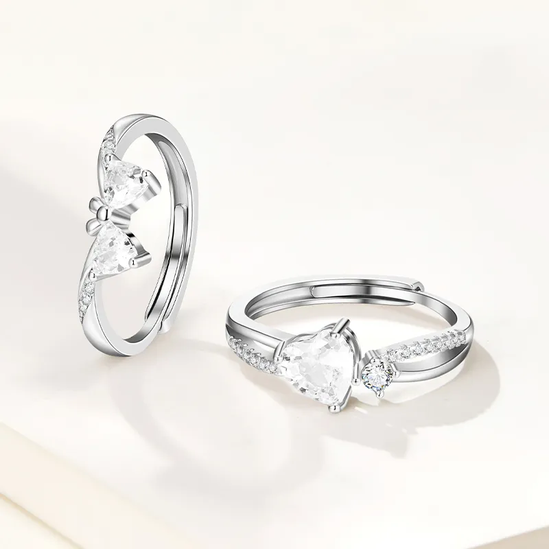 SOFTDORA 925 Sterling Silver Rings Unisex-2