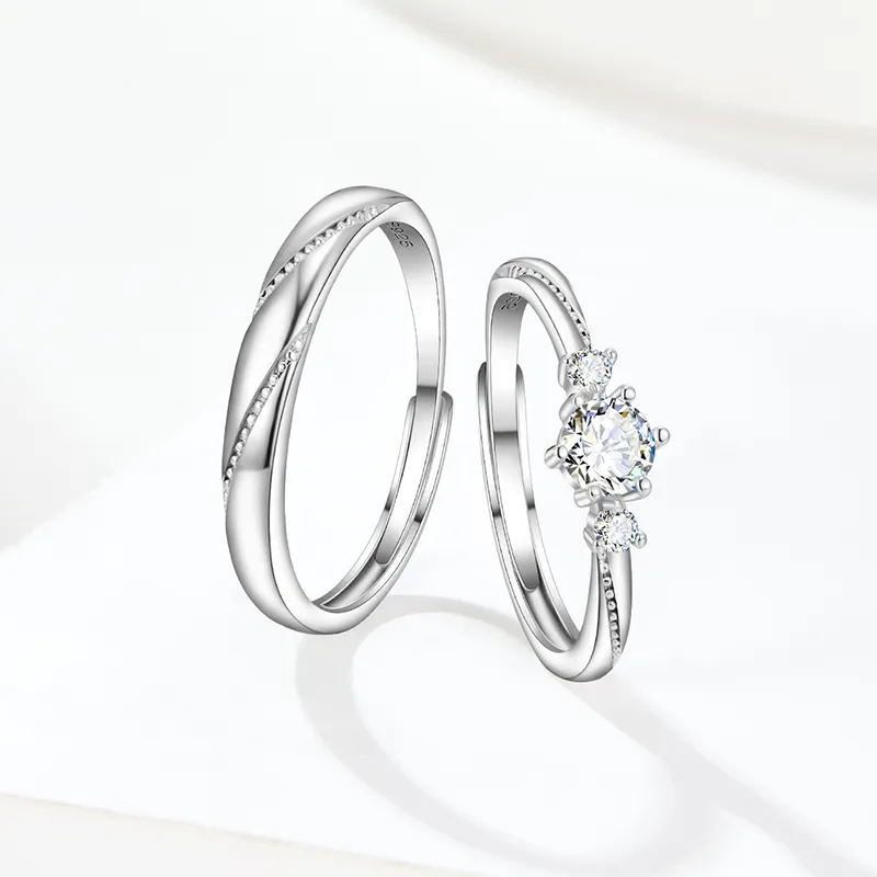 SOFTDORA S925 Silver Rings Unisex-3