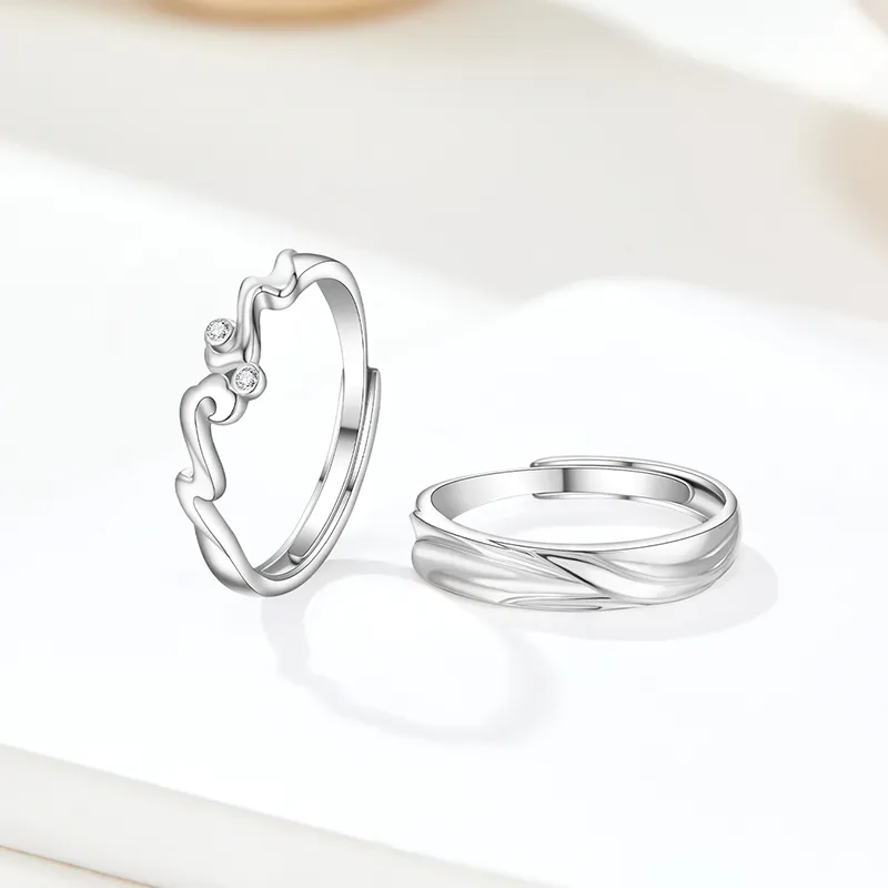 SOFTDORA S925 Silver Rings Unisex-3