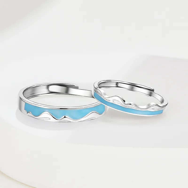 SOFTDORA 925 Sterling Silver Rings Unisex-4