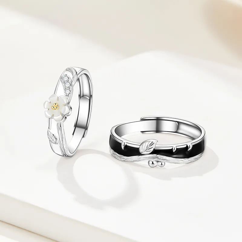 SOFTDORA S925 Silver Rings Unisex-3