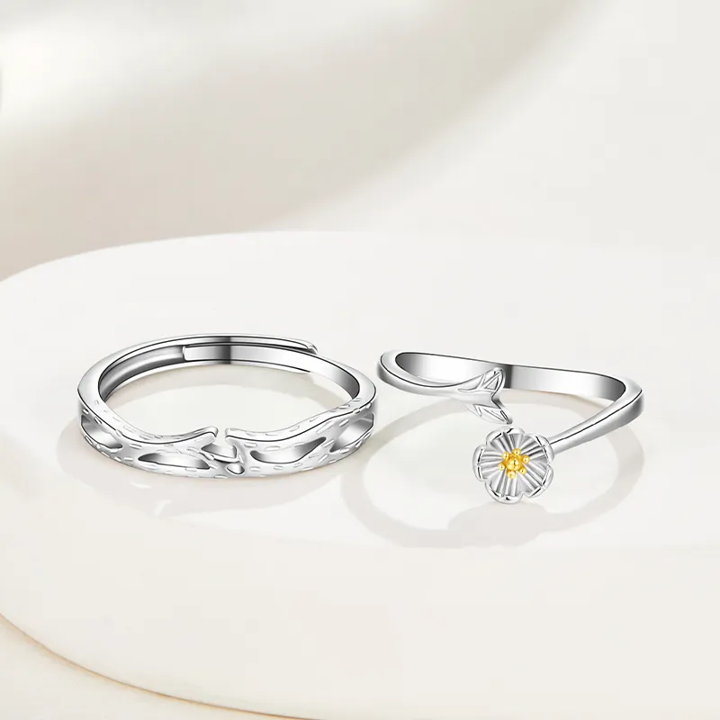 SOFTDORA 925 Sterling Silver Rings Unisex-3