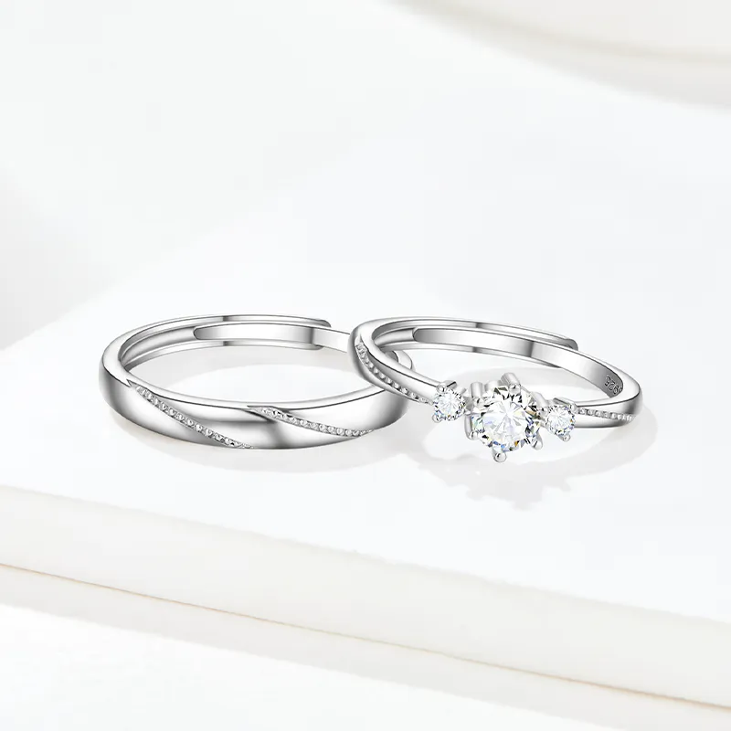 SOFTDORA S925 Silver Rings Unisex-4