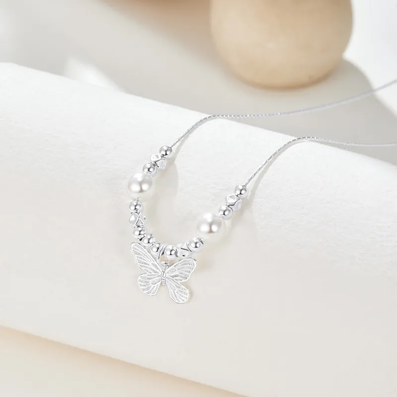 SOFTDORA S925 Silver Necklaces Women's-2