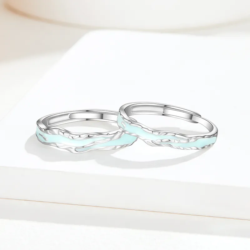 SOFTDORA 925 Sterling Silver Rings Unisex-5