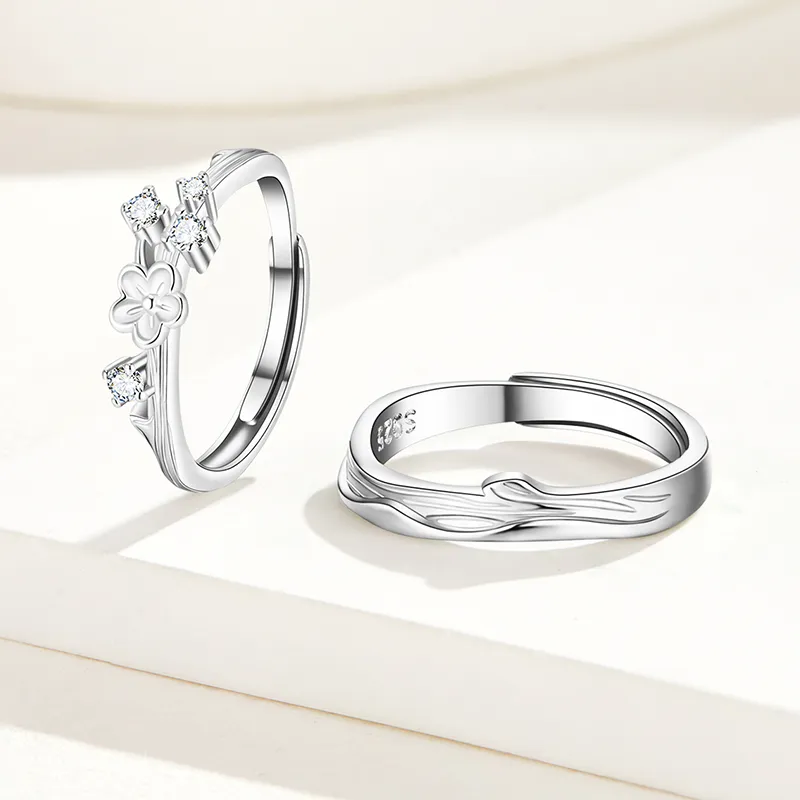 SOFTDORA 925 Sterling Silver Rings Unisex-3