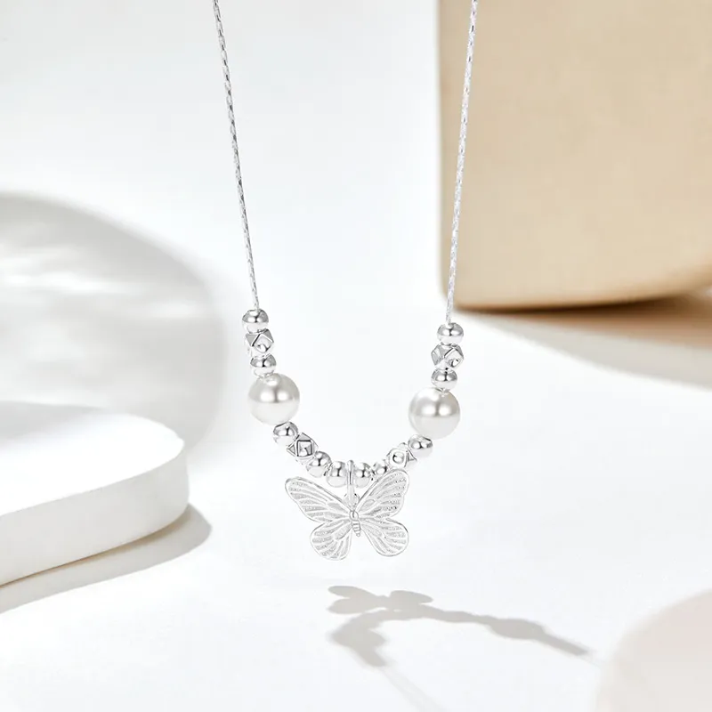 SOFTDORA S925 Silver Necklaces Women's-4