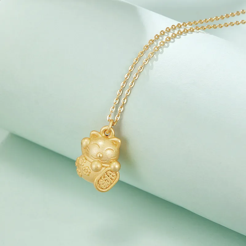 SOFTDORA S999 Fine Silver Necklaces Women's Gold-4