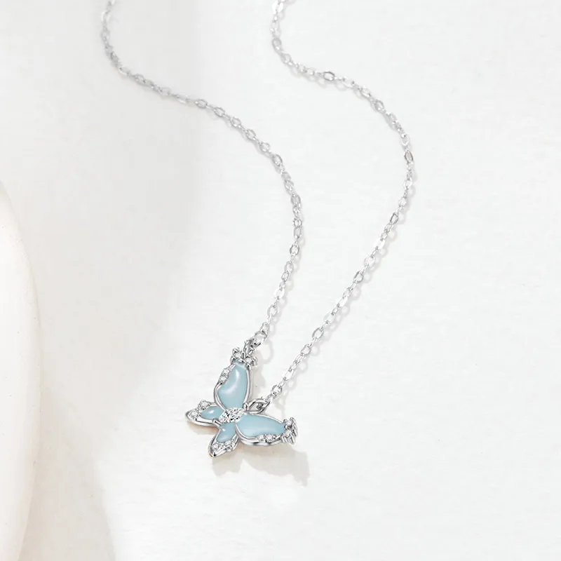 SOFTDORA S925 Silver Necklaces Women's-2