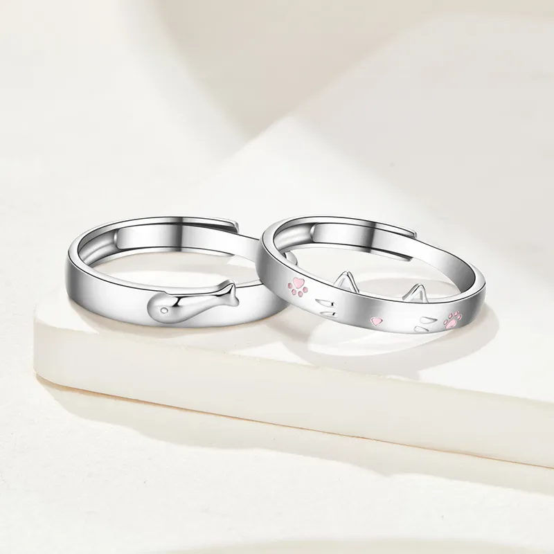 SOFTDORA 925 Sterling Silver Rings Unisex-4