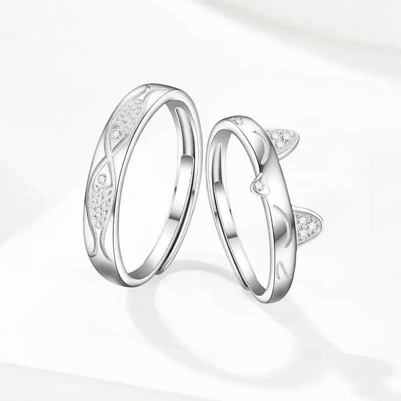 SOFTDORA S925 Silver Rings Unisex-3