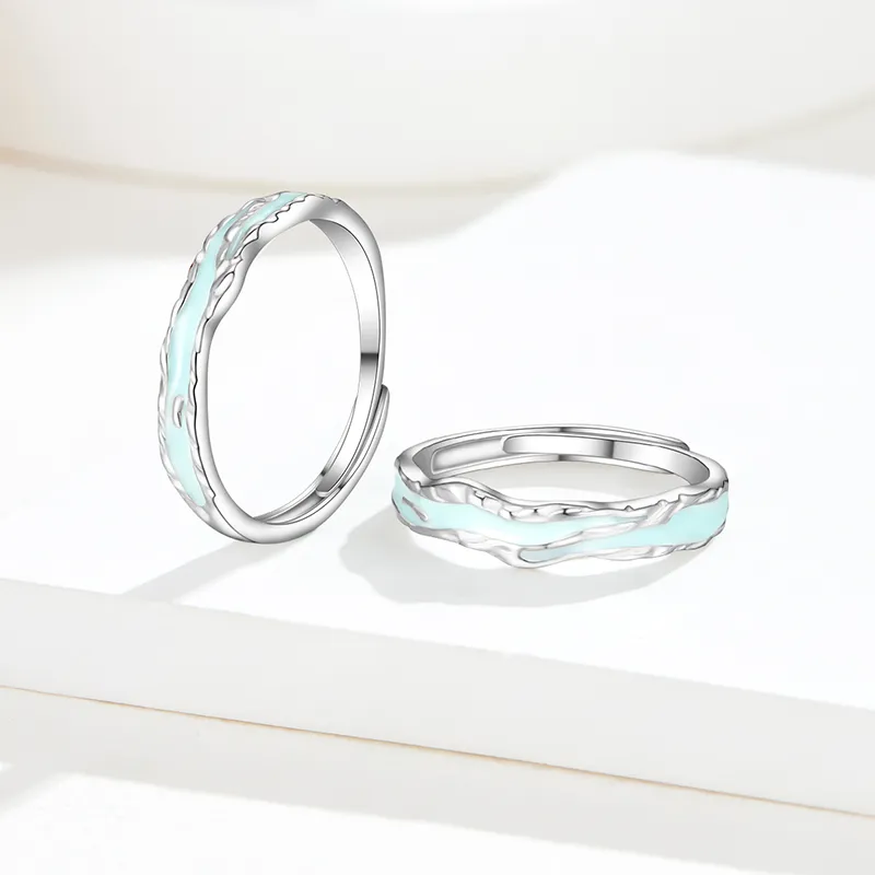 SOFTDORA 925 Sterling Silver Rings Unisex-3