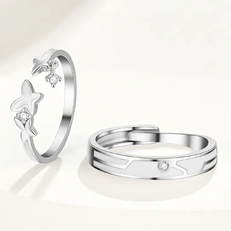 SOFTDORA 925 Sterling Silver Rings Unisex-2