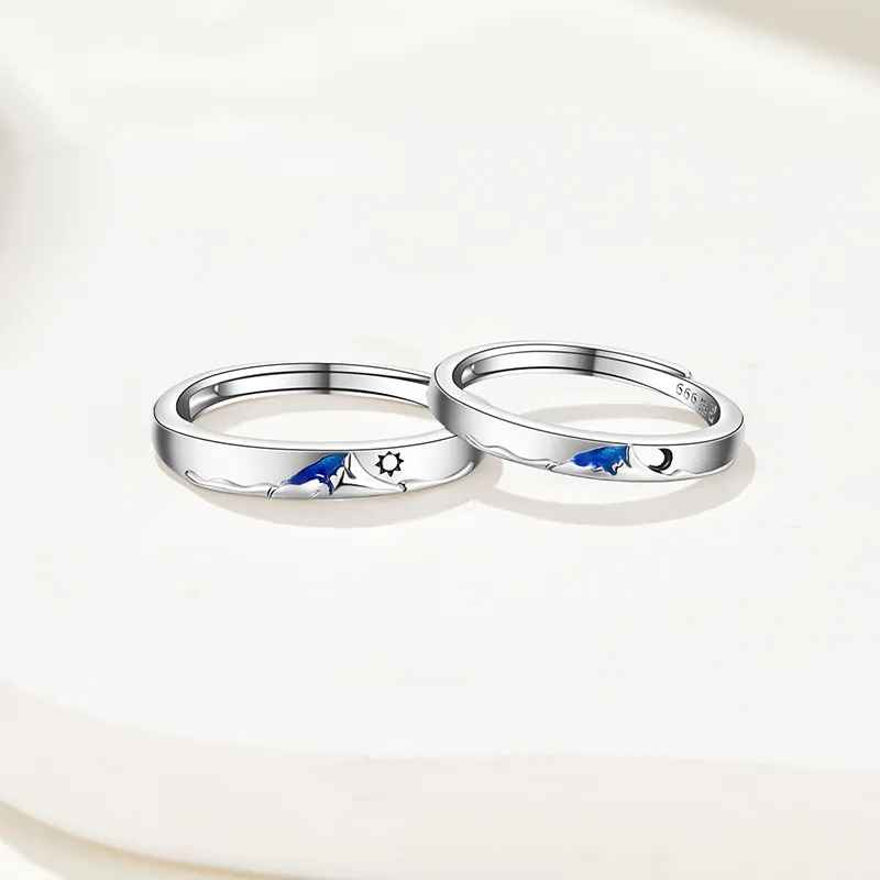 SOFTDORA S999 Fine Silver Rings Unisex-3