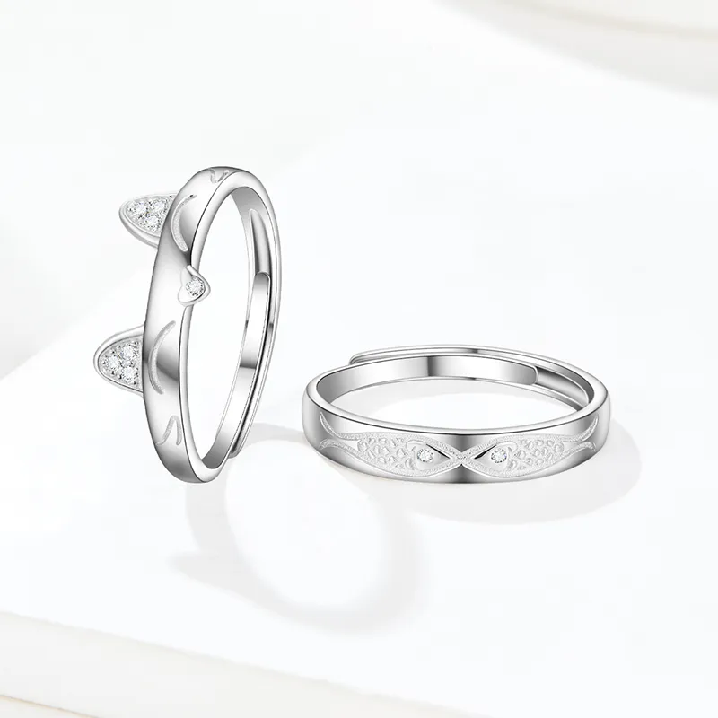 SOFTDORA S925 Silver Rings Unisex-2