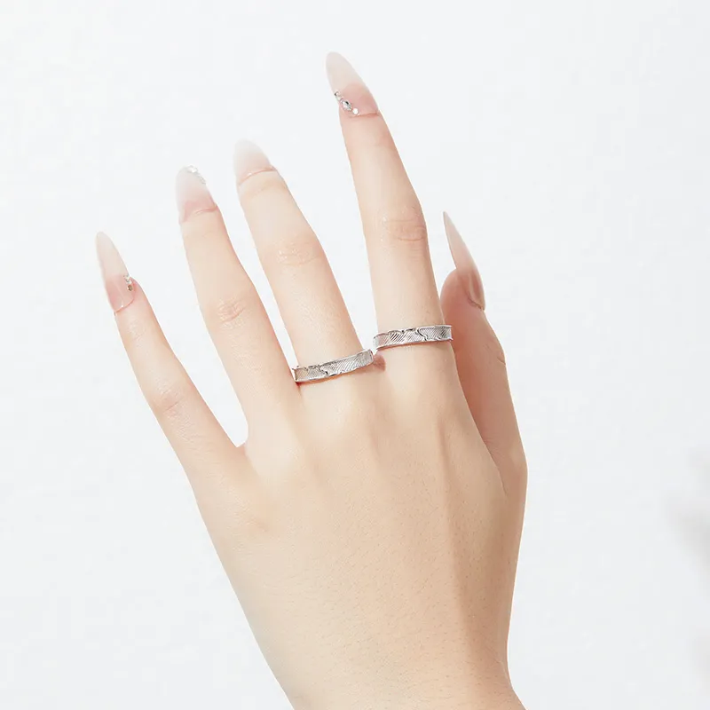 SOFTDORA S925 Silver Rings Unisex-5