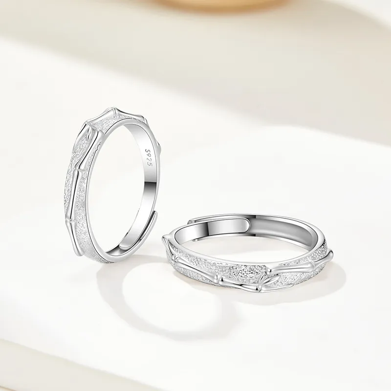 SOFTDORA S925 Silver Rings Unisex-3