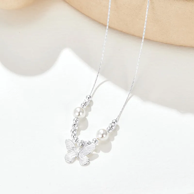 SOFTDORA S925 Silver Necklaces Women's-3