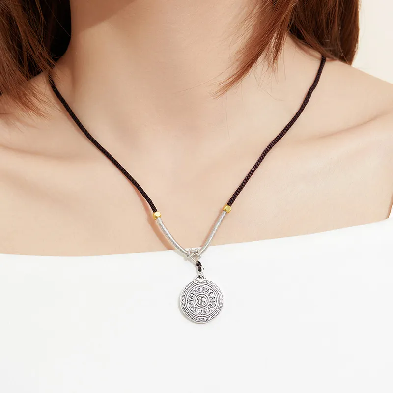 SOFTDORA S999 Fine Silver Necklaces Women's-4