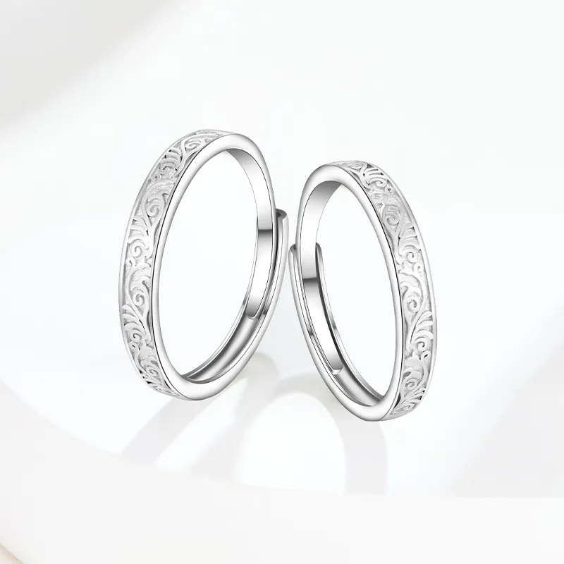SOFTDORA 925 Sterling Silver Accessory Ring Unisex-4
