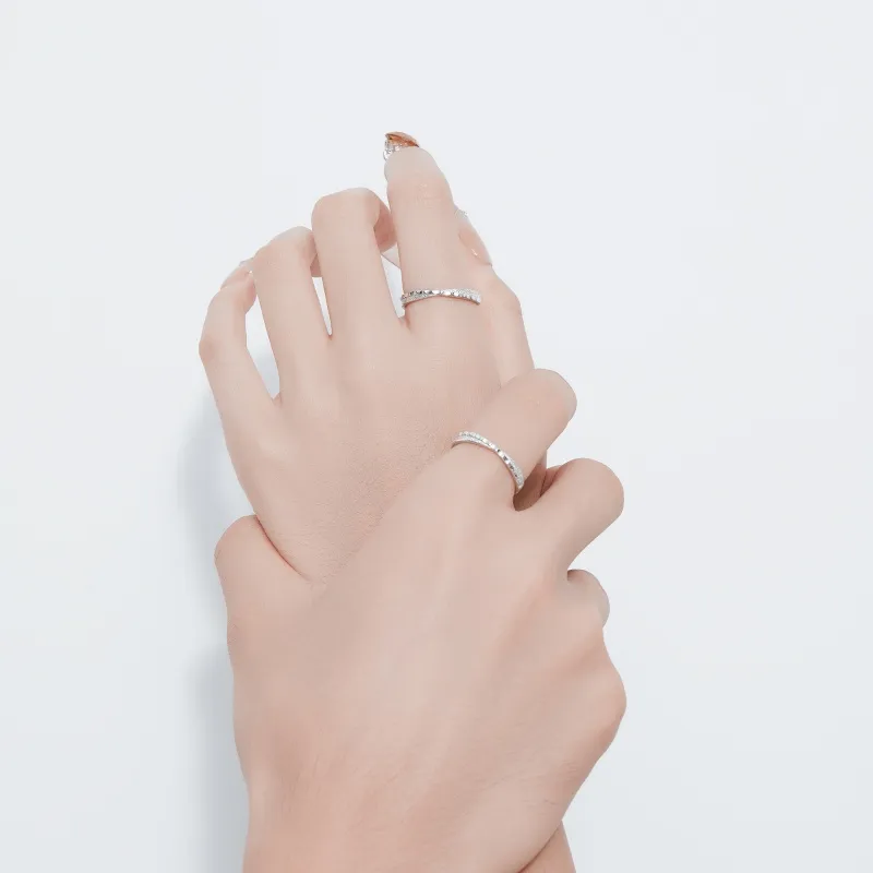 SOFTDORA 925 Sterling Silver Rings Unisex-3