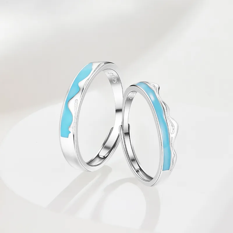 SOFTDORA 925 Sterling Silver Rings Unisex-3