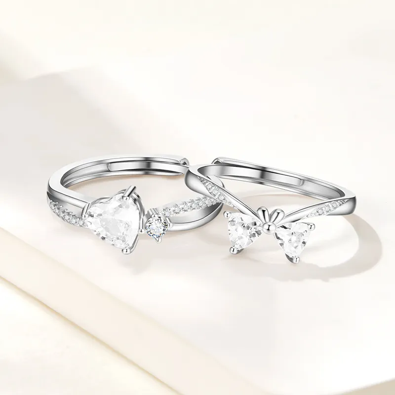 SOFTDORA 925 Sterling Silver Rings Unisex-4