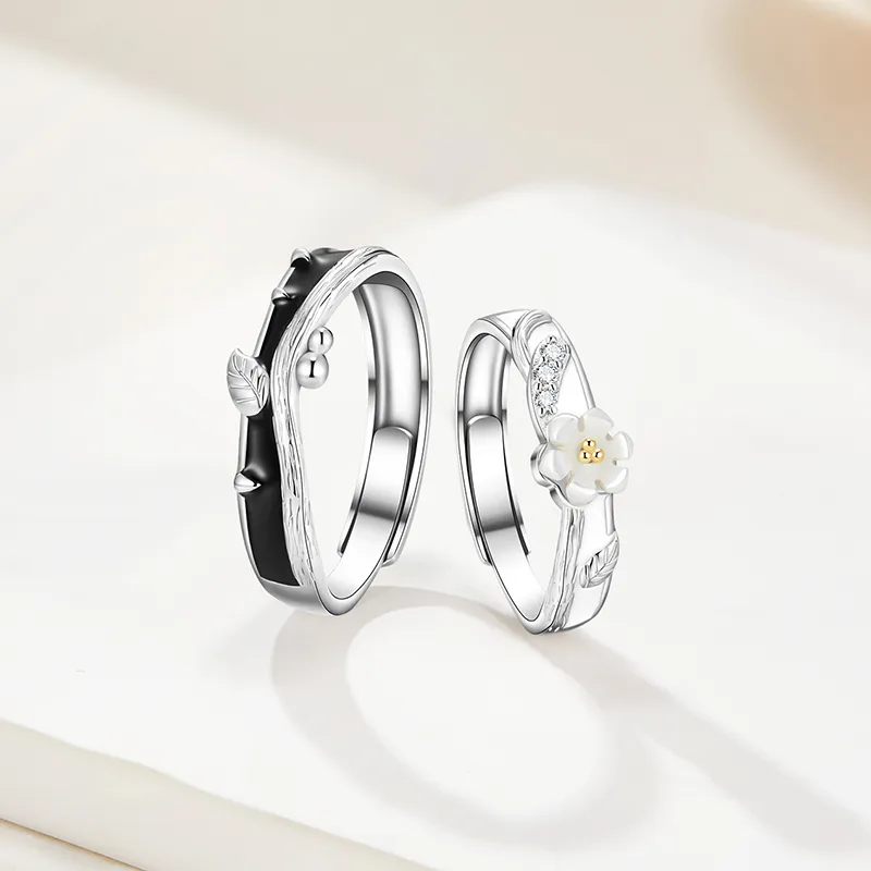 SOFTDORA S925 Silver Rings Unisex-2