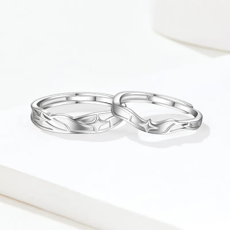 SOFTDORA 925 Sterling Silver Rings Unisex-4