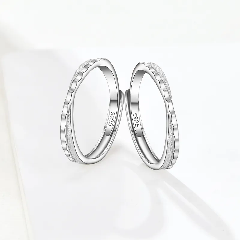 SOFTDORA 925 Sterling Silver Rings Unisex-4