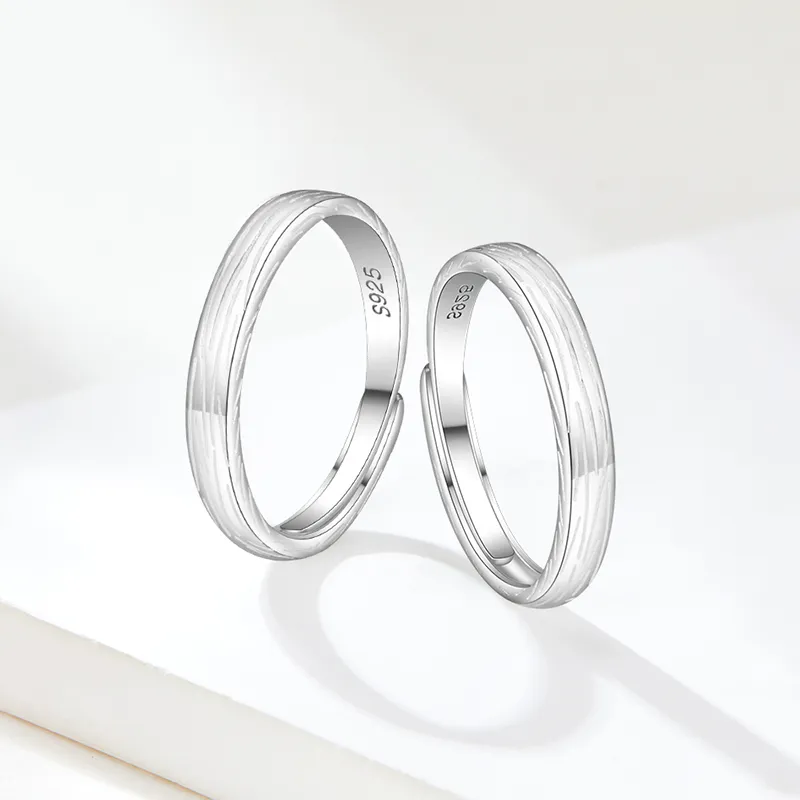 SOFTDORA S925 Silver Rings Unisex-4