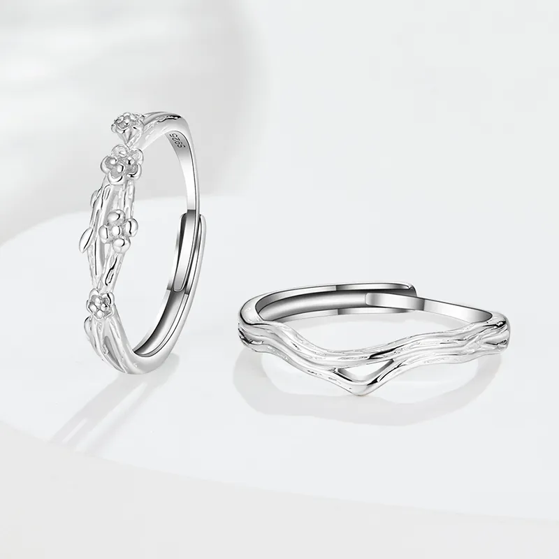 SOFTDORA 925 Sterling Silver Rings Unisex-2