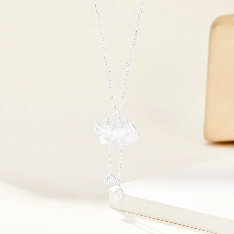 SOFTDORA S999 Fine Silver Necklaces Women's-4