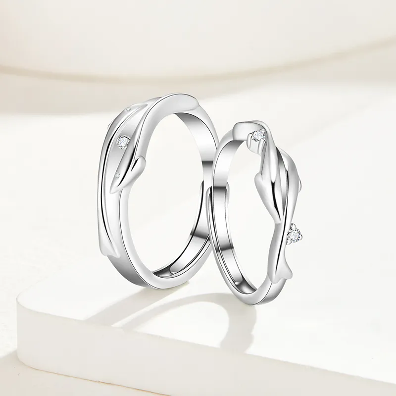 SOFTDORA 925 Sterling Silver Rings Unisex-3