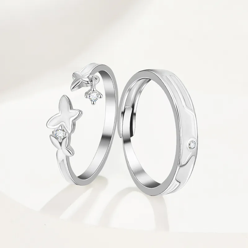 SOFTDORA 925 Sterling Silver Rings Unisex-3