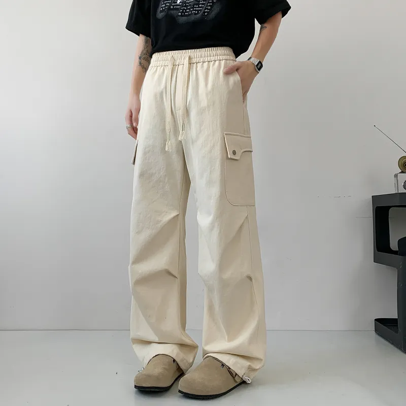 NOAHGIGI Cargo Pants Unisex Beige-3