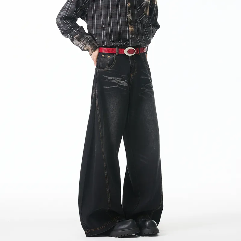 WELTER EXPERIMENT Jeans Unisex Black-3