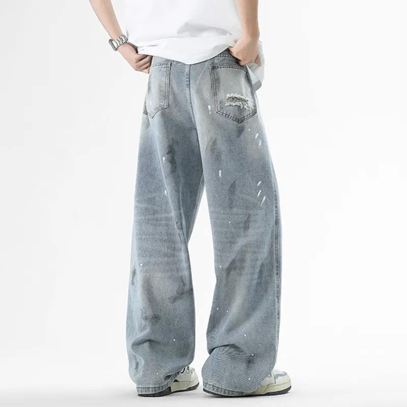 NOAHGIGI Jeans Unisex Light Blue-4